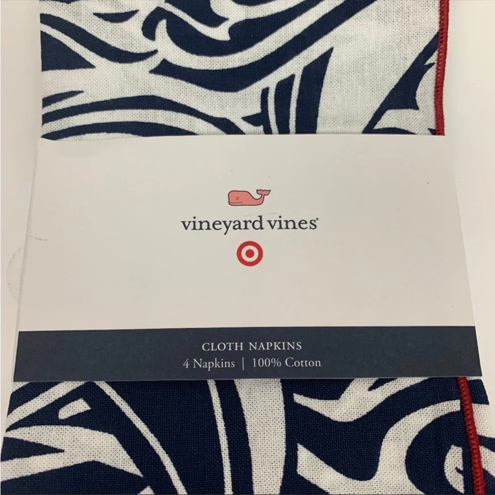Vineyard Vines For Target Rough Seas Cloth Napkins